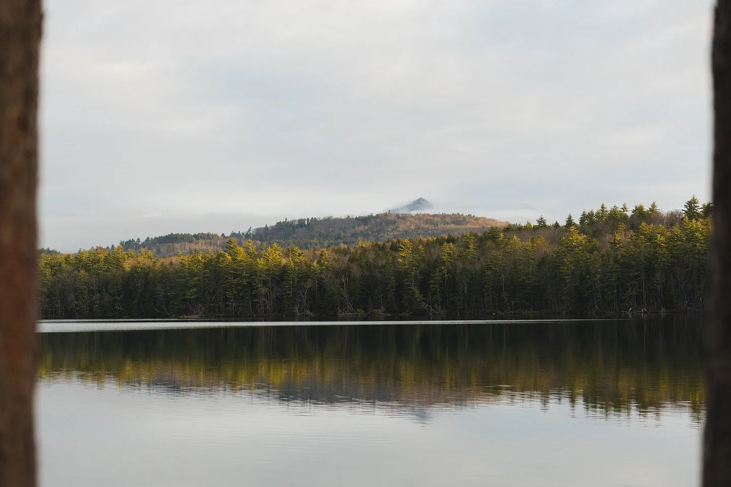 White Lake and Mount Chocorua at dusk