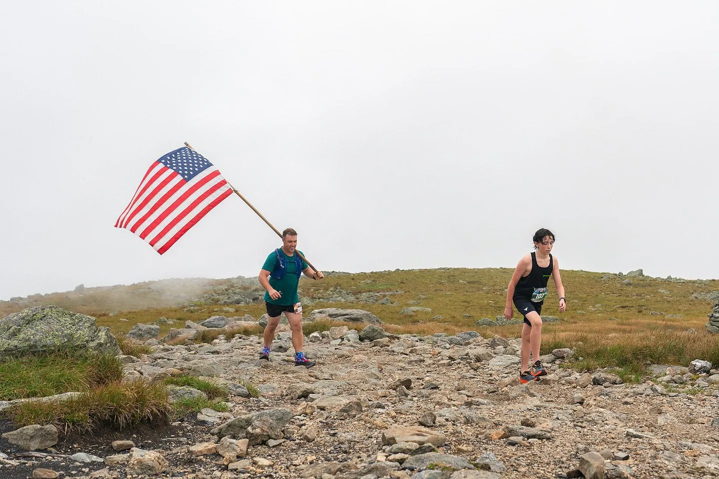 Flag on the summit