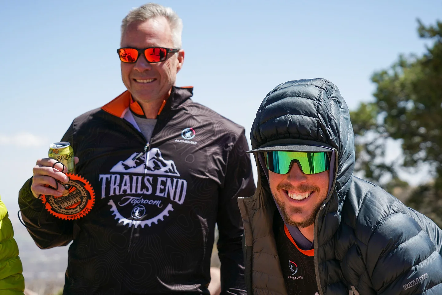 Riders on the Royal Gorge Groove course in Royal Gorge Park