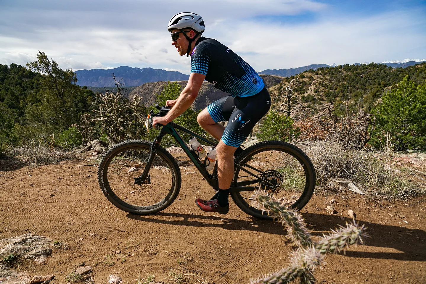 Riders on the Royal Gorge Groove course in Royal Gorge Park