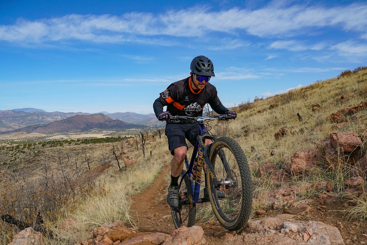 Riders on the Royal Gorge Groove course in Royal Gorge Park