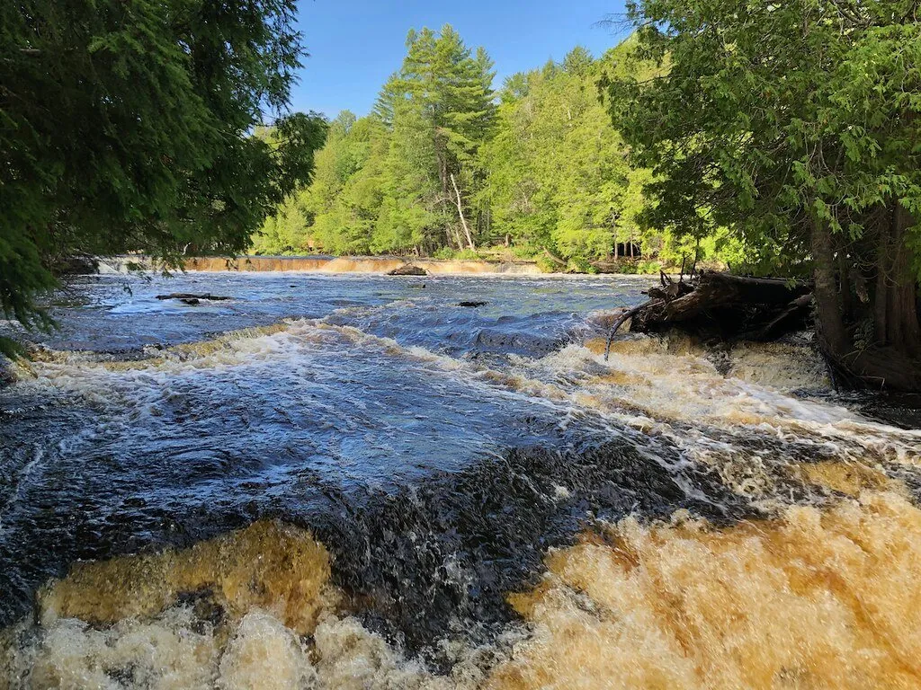 Rapids on the Tahquamenon River