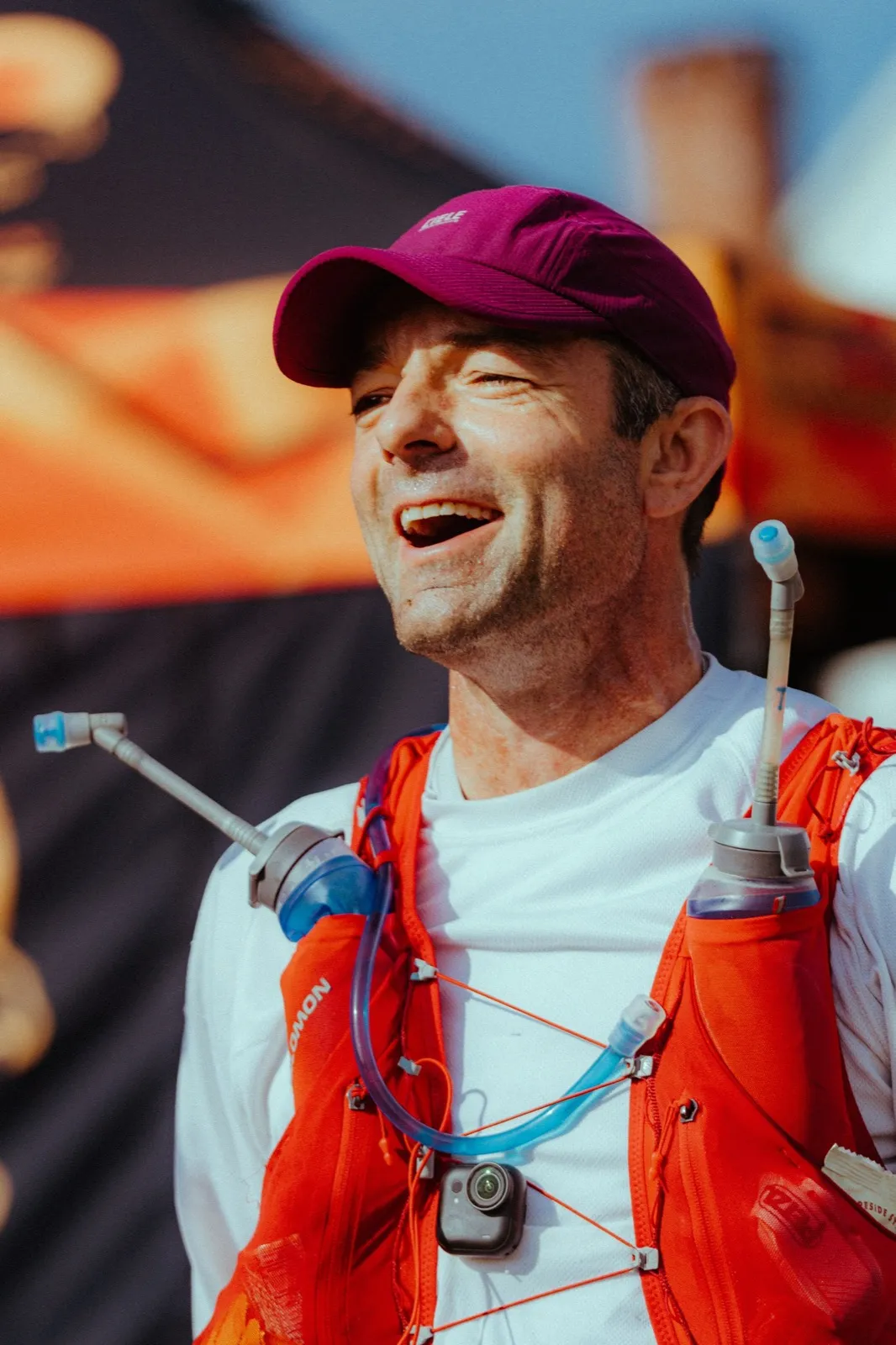 Pure joy at the finish line in Waterville Valley