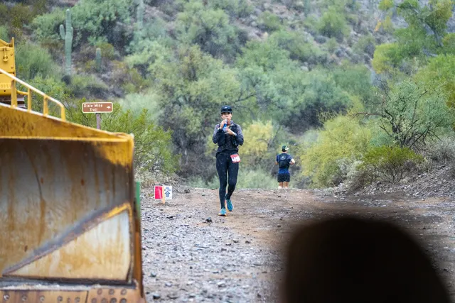 Through the mine at McDowell Mountain Frenzy